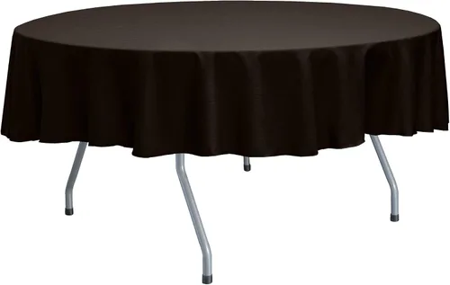 Miniatura 47 de ULTIMATE TEXTILE Mantel redondo reversible Shantung Satin Majestic de 72 pulgadas, color verde salvia