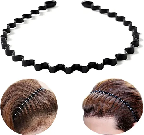 bodbop XINGZHE Bandas para el cabello, diadema de metal para hombres y mujeres, diademas de moda para lavar la cara, maquillaje deportivo, banda