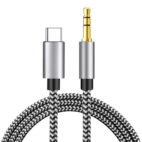 Miniatura 10 de Cable auxiliar USB C a 0.138 in compatible con Pixel 6 5 4 3 2 XL, iPad Pro 2021 2020 2018, Samsung Sony HTC Moto y más, cable de auriculares tipo C