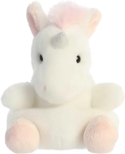 Aurora Adorable animal de peluche Palm Pals Sassy Unicorn, divertido peluche coleccionable para niños y adultos coleccionistas, perfecto para