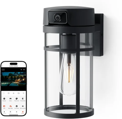 Miniatura 8 de Cámara de seguridad para el hogar WiFi de 2K con inclinación panorámica 360 HD 2.4GHz, monitores para bebés/mascotas, audio de 2 vías, noche de luz