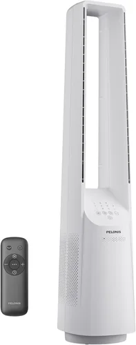 Miniatura 13 de PELONIS - Ventilador de torre sin aspas de 40" con potente flujo de aire, motor DC ultrasilencioso (22 dB), 6 velocidades, 4 modos, control remoto