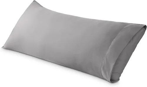 Miniatura 64 de Bare Home Juego de 2 fundas de almohada de microfibra de tamaño estándar, fundas de almohada refrescantes, doble cepillado, fácil cuidado, cierre