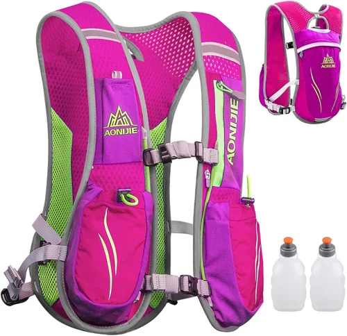 Miniatura 18 de TRIWONDER Running Vest Hydration Pack Backpack for Men & Women, Lightweight Trail Marathon Run Race Vest for Cycling Jogging