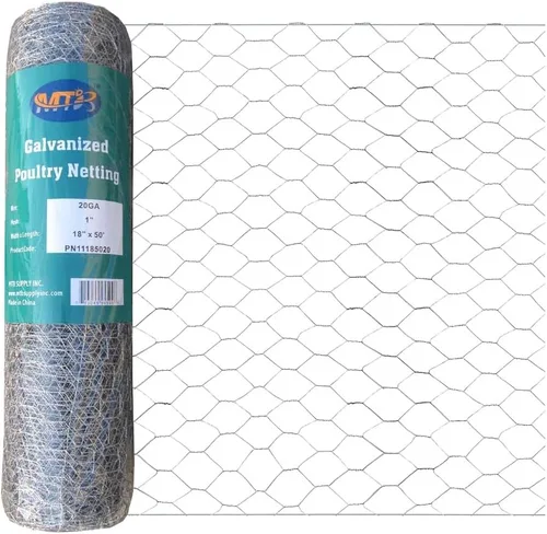 Miniatura 12 de MTB 20GA - Alambre hexagonal galvanizado para aves de corral, 12 pulgadas x 150 pies x 1 pulgada