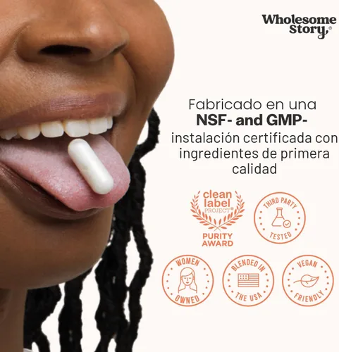 Miniatura 6 de Wholesome Story Suplemento de mio-inositol y D-quiro inositol para mujeres Suplementos de fertilidad para el equilibrio hormonal y apoyo a
