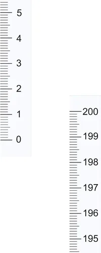 Miniatura 8 de uxcell Cinta métrica adhesiva con respaldo de 39.4 in de lectura vertical cinta métrica para barra de trabajo regla (transparente)