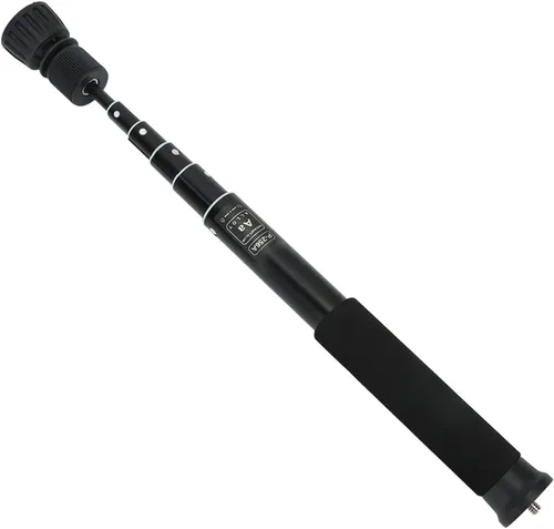 Monopod de cámara de 48 pulgadas, poste extensible de 6 secciones, palo de Unipod telescópico resistente, monopie de fotografía portátil ligero para