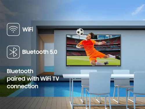 Miniatura 2 de SYLVOX Paquete de TV para exteriores de 55 pulgadas + barra de sonido S2, 4K HDR impermeable Smart TV (Deck Pro 3.0) con barra de sonido exterior