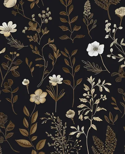 Miniatura 8 de Papel tapiz floral vintage azul marino oscuro extra largo, 17.5 pulgadas x 393 pulgadas, papel de contacto bohemio pelable, papel de pared botánico