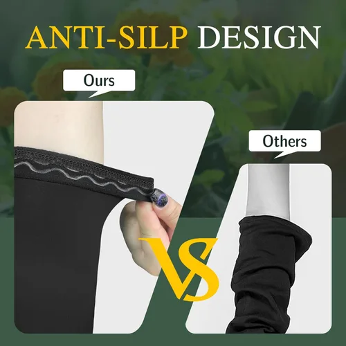 Miniatura 6 de MIG4U 2 pares de mangas de brazo, mangas de jardinería para agricultores para mujeres y hombres, manga de protección solar UV refrescante
