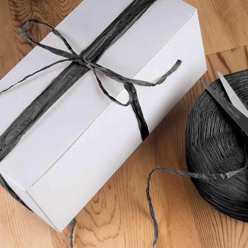 Miniatura 3 de Cinta de papel de rafia de 218 yardas para manualidades, 1/4 pulgadas por 218 yardas
