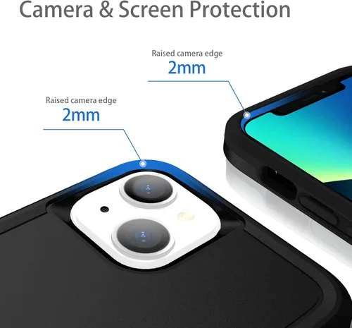 Miniatura 4 de Funda diseñada para iPhone 13, protección resistente, a prueba de golpes, a prueba de caídas, a prueba de polvo, antiarañazos, para iPhone 13