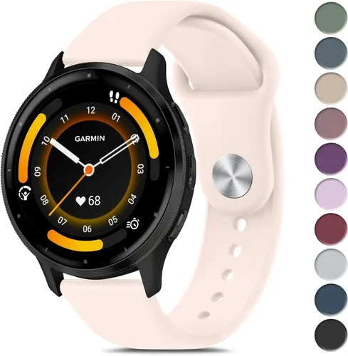 Miniatura 12 de Meliya Correas compatibles con Garmin Vivoactive 4 Watch, Garmin Venu 3 / Venu 2 Watch Band para mujeres y hombres, correa de repuesto deportiva