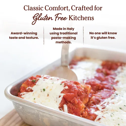 Miniatura 6 de Jovial Pasta Manicotti de Arroz Integral - Pasta Manicotti, Pasta de Manicotti, Pasta de Grano Entero, Pasta Orgánica, Sin Gluten, Sin Lácteos