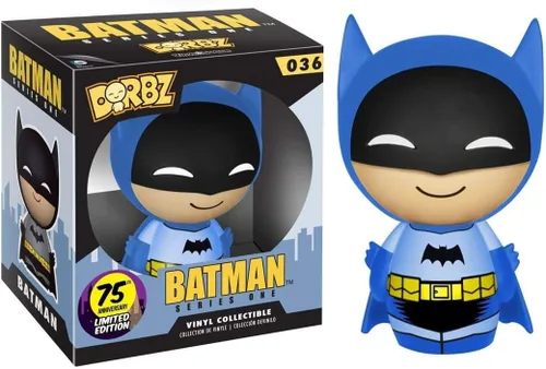 Miniatura 2 de Funko Dorbz: Batman 75th Colorways figura de acción, azul