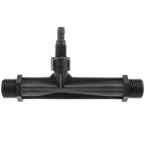 AYLIFU 1/2Inch Venturi Inyector Negro Riego Venturi Venturi Fertilizante Mezclador Inyectores Equipos y Herramientas para Riego Agrícola de Jardines