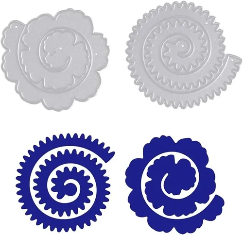 Miniatura 5 de 1 troquel de corte de flores de margarita, troqueles de flores, plantillas de corte de metal DIY Scrapbooking Artist para álbumes de recortes, Flor