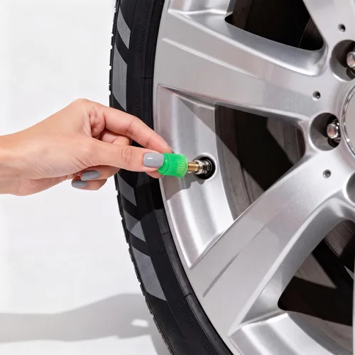 Miniatura 13 de Outus 20 tapas de vástago de válvula de neumático, tapas universales de plástico para vástagos de válvula de automóvil, bicicletas, automóviles