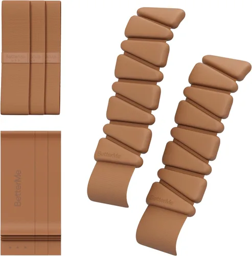Miniatura 11 de BetterMe - Kit de viaje de pilates – Bandas de bucle de pilates, bandas de peso y resistencia – Kit de pilates portátil para mujer – Juego compacto