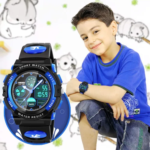 Miniatura 6 de Dodosky Juguetes para niños de 5 a 12 años LED de 1640ft relojes deportivos digitales impermeables para niños regalos de cumpleaños regalos