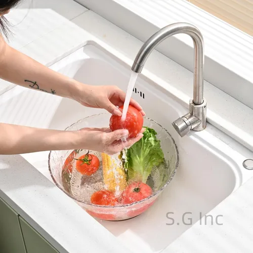 Miniatura 2 de Tazón de Ponche de Calidad Premium en Plástico - Tazón de Ponche de Plástico Transparente de 2 Galones - Diseño Bordado de 8 Quart.