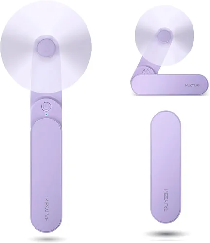 Miniatura 8 de Ventilador portátil mini de mano, ventilador personal pequeño recargable para 9-15 horas de duración, diseño de bolsillo para viajes/Esenciales