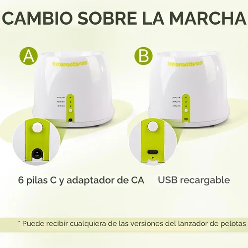 Miniatura 7 de ALL FOR PAWS Lanzador automático de bolas original para perros pequeños y medianos, máquina interactiva de lanzamiento de pelotas de tenis