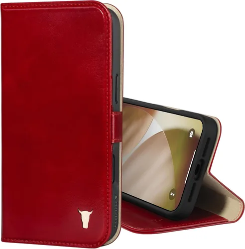 Miniatura 16 de TORRO Funda de cuero compatible con iPhone 17 de 6.3 pulgadas 2025, funda de piel prémium con función atril y ranuras para tarjetas