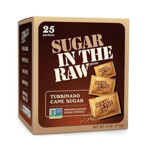 Miniatura 7 de SUGAR IN THE RAW, paquetes de azúcar de caña granulada, 200 unidades (paquete de 2)