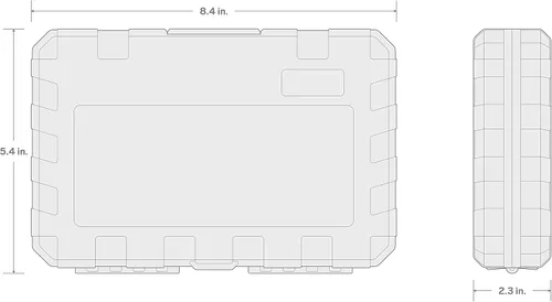 Miniatura 7 de TEKTON Juego de dados de impacto de pared delgada de 1/2 pulgada con estuche (6 piezas) SIF92400