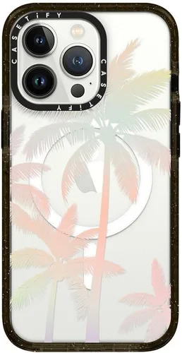 Miniatura 499 de Funda Impact de CASETiFY para iPhone 13 Pro Max con Magsafe - Estuche Claro Cuento de Invierno - Claro Negro Estuche transparente Winter Tale