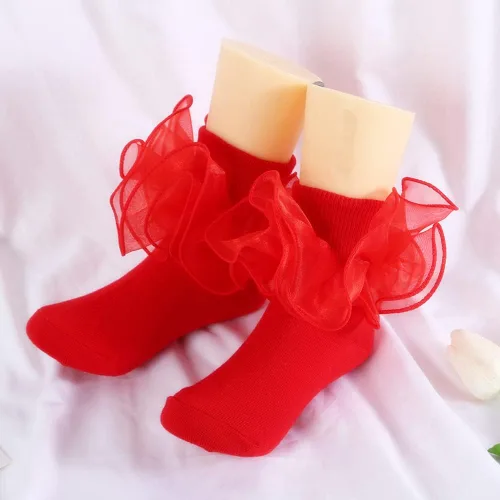 Miniatura 3 de Toptim Calcetines y calcetines de tobillo para niñas recién nacidas