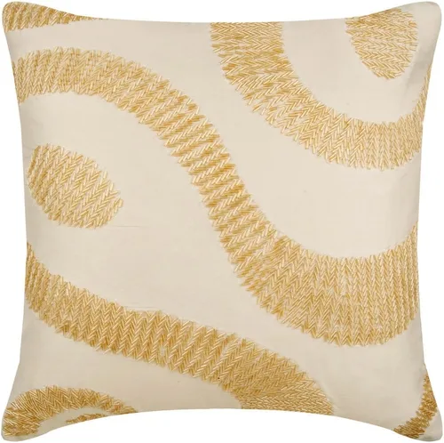 Miniatura 36 de The HomeCentric Funda de almohada color crema para sofá, funda de almohada moderna de 12 x 12 pulgadas, funda de almohada cuadrada de satén, funda
