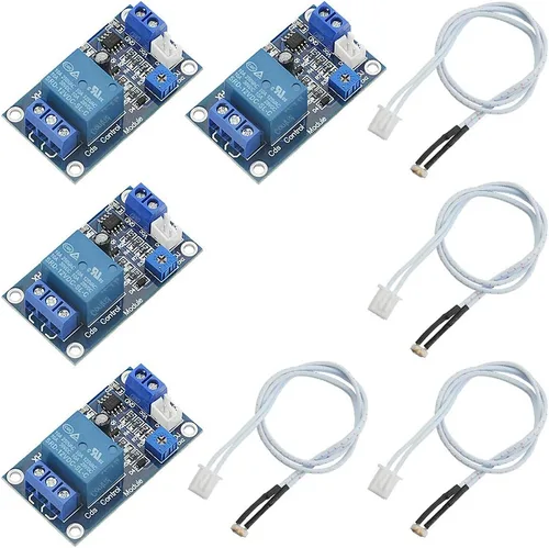 4 unids XH-M131 módulo de control automático de luz 12V relé de control de luz interruptor de luz módulo de resistencia fotosensible