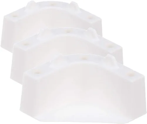 Attwood 14137-7 Cooler Mounting Kit, 4 Corner Pieces, 2 Quick-Connect Stretch Straps, Corrosion-Resistant