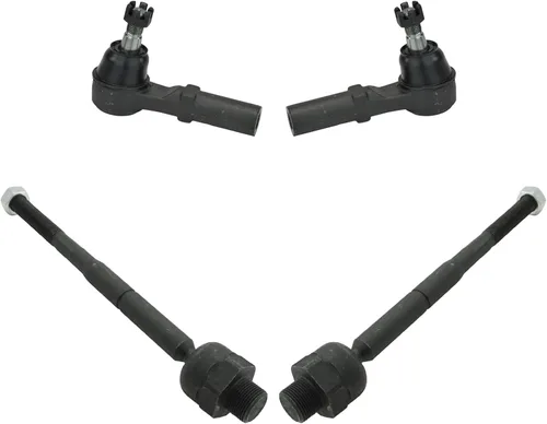Miniatura 57 de TRQ Juego de barras de acoplamiento delanteras interiores y exteriores de 4 piezas compatible con Jeep Cherokee 1991-2001 y Comanche 91-92