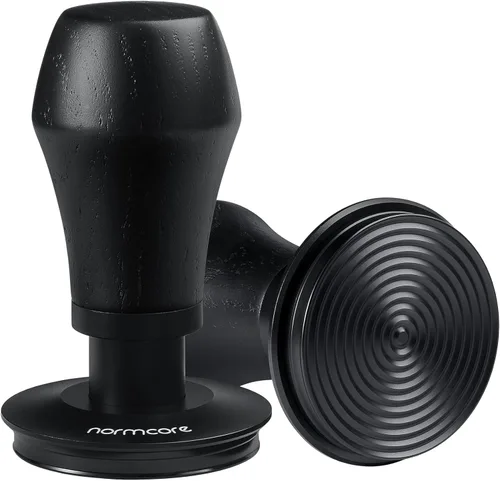 Miniatura 11 de Normcore Tamper para Espresso de 51 mm con base ondulada - Tamper con resorte - Muelles de repuesto de 15 lb / 25 lb / 30 lb - Mango y soporte