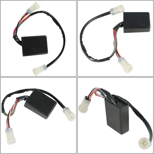 Miniatura 4 de Módulo CDI negro de repuesto para Box YTM 225 Tri-Moto YFM 200 Moto-4 1983-1989 y 29U-85540-21-00
