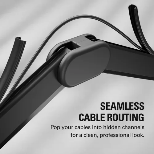 Miniatura 6 de Brazo Micrófono Elgato Wave – Brazo de Pluma de Estudio para Transmisión y Podcasting, con Canales para Cables, Abrazadera de Escritorio, Extensión