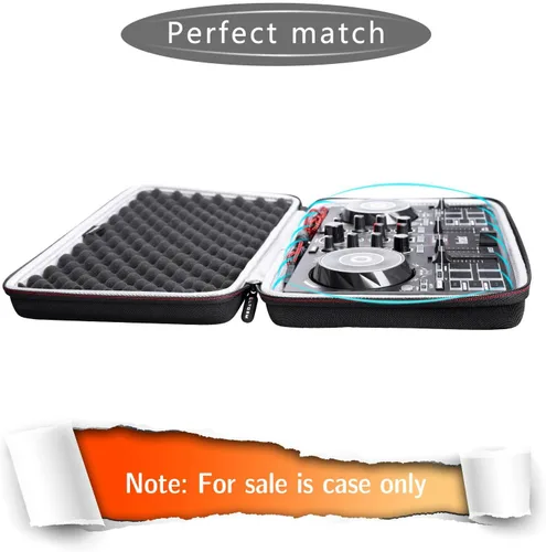 Miniatura 9 de LTGEM - Funda para controlador de DJ Hercules DJControl Inpulse 200 / DJControl Inpulse 200 MK2 - Bolsa de transporte protectora de viaje
