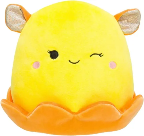 Squishmallows Peluche de pulpo Bijan The Dumbo de 7.5 pulgadas, añade Bijan a tu escuadrón, juguete de peluche ultrasuave de tamaño mediano, peluche