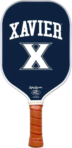 Miniatura 38 de Raqueta de pickleball colegial oficialmente licenciada - Raqueta aprobada por la Asociación de Pickleball de EE. UU. - Núcleo de nido de abeja Texas