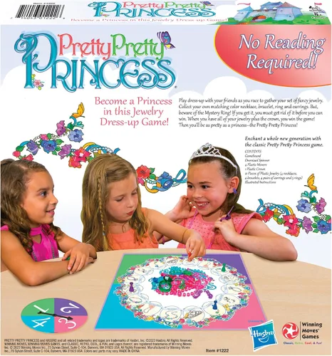Miniatura 3 de Pretty, Pretty, Princess Game with 90's Artwork, por Winning Moves Games USA Juego de disfraces de joyas, 2-4 jugadores, a partir de 5 años