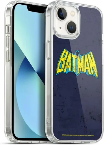 Miniatura 46 de Head Case Designs Funda de gel con licencia oficial de Batman DC Comics Bat Signal Logos [protección de grado militar] compatible con Apple iPhone 7