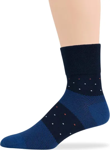 Miniatura 23 de 7BIGSTARS KINGDOM Calcetines de algodón para hombre, diabéticos, no vinculantes, paquete de 5 unidades, talla L/XL, Azul mezclilla, verde oliva