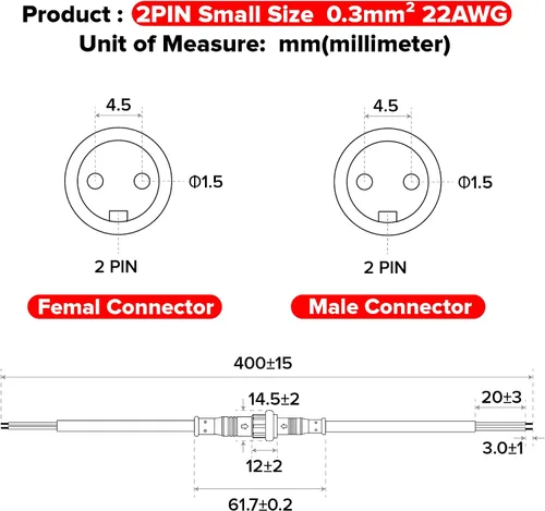 Miniatura 6 de Conector resistente al agua.