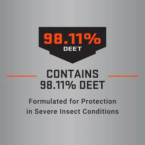 Miniatura 7 de Repel 100 repelente de insectos, repele mosquitos, garrapatas y jejenes, para condiciones severas, protege hasta por 10 horas, 98% DEET