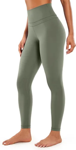 CRZ YOGA - Leggings Naked Feeling (sensación de segunda piel) de entrenamiento para mujer, de 28pulgadas, pantalones de yoga de largo completo y