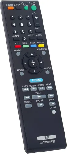 Miniatura 2 de Reemplazo de control remoto RMT-B105A RMTB105A para Sony Blu-ray Disc DVD Player BDP-BX2 BDPBX2
